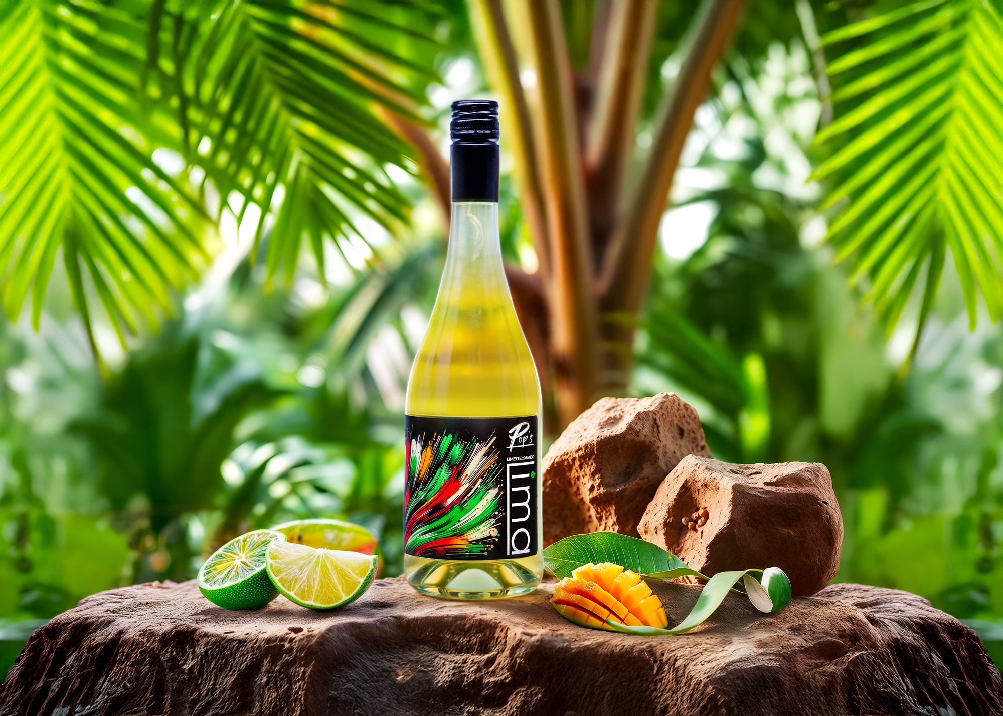 Pop´s Lima mit Limette und Mango